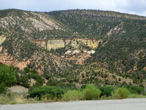 GDMBR: Colorful canyon walls.